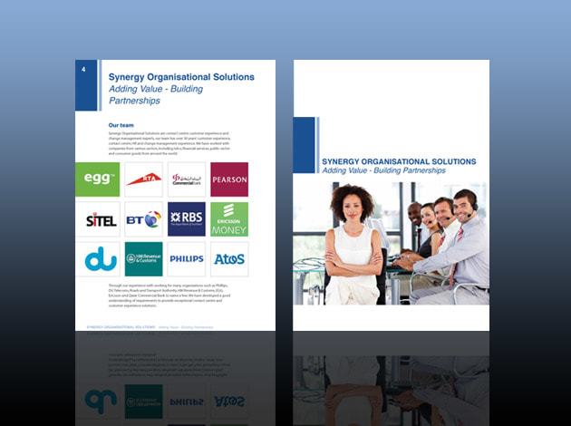 Brochure Design - Synergy Organisational Solutions