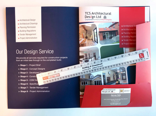 Folder & Brochure Design - TCS Architectural Design