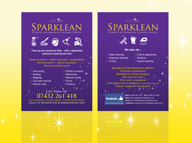 Leaflet Design - Sparklean