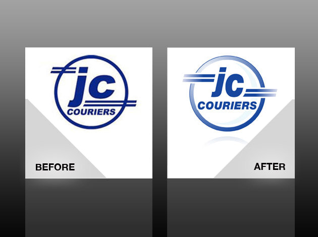 Logo Design Refresh - JC Couriers Ltd