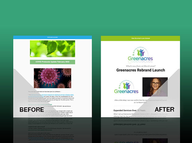 Logo & Brand Redesign - Greenacres Health