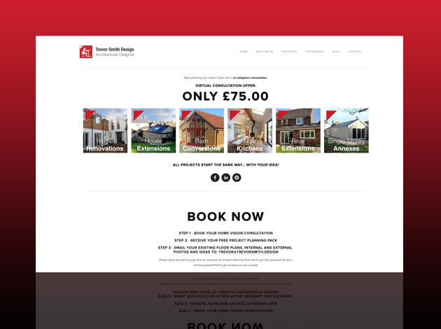 Trevor Smith Design - E-commerce Website Development